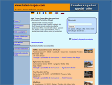 Tablet Screenshot of italien-tropea.com